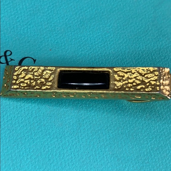 Onix stone tie clip - Picture 2 of 4